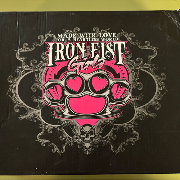 Iron Fist peep toe high heeled shoes. - Picture 4 of 10